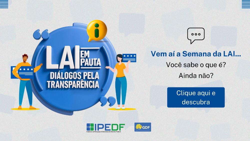 Capa da notícia: Carrossel Lei de Acesso à Informação - LAI